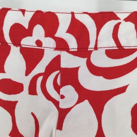 Girls Red and white flower BoHo shorts Nwot - Picture 6 of 8